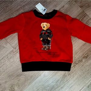 Toddler winter sweat shirt